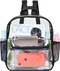 img 2 attached to Waterproof Transparent Security Backpack: A Perfect Choice for Approved Travel