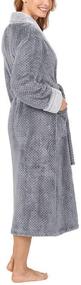 img 2 attached to Ultimate Comfort and Luxury: Carole Hochman Ladies' Plush Wrap Robe