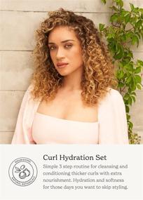 img 1 attached to 🌀 Royal Locks Curl Care Curl Hydration Set | Clean Curls Shampoo, Curl Quench Conditioner & Curl Rescue Leave In Conditioner | Cleanses, Moisturizes with Extra Hydration for Thicker Curls and Waves | New & Improved Formula (7.5 fl oz, 12 fl oz, & 8 fl oz)