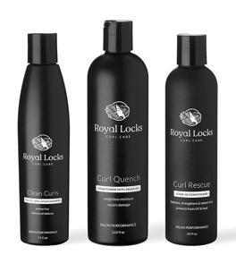 img 3 attached to 🌀 Royal Locks Curl Care Curl Hydration Set | Clean Curls Shampoo, Curl Quench Conditioner & Curl Rescue Leave In Conditioner | Cleanses, Moisturizes with Extra Hydration for Thicker Curls and Waves | New & Improved Formula (7.5 fl oz, 12 fl oz, & 8 fl oz)