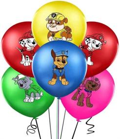 img 2 attached to 🐶 Playful Pup Birthday Bash: Dog Patrol Party Balloons & Supplies for Kids Party Fun