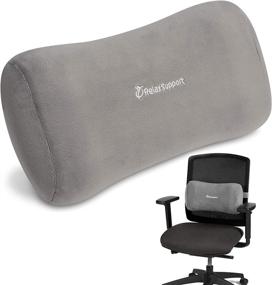 img 4 attached to 🪑 RS11-X Lumbar Cushion for Office Chair - Special Patented Technology, Lateral Convex Orthopedic Shape for Upper and Lower Back Pain Relief