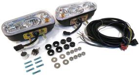 img 4 attached to 💡 Enhance Visibility with the Universal HALOGEN HEADLAMP LIGHT KIT for Boss Curtis Western Blizzard Snowdogg by The ROP Shop