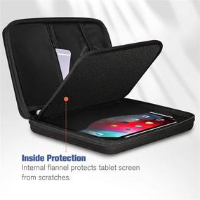 img 2 attached to 📱 SITHON Portfolio Sleeve Case: 11 Inch iPad Pro/Air 4/10.2 & 10.5 iPad Air Shockproof Carrying Bag