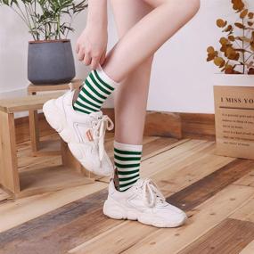img 1 attached to 🧦 ZAKASA Women's Cotton Toe Sock Five Finger Running Ankle Novelty Socks (Animal Cat, US Shoe Size 6-9)