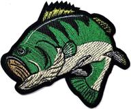 parita fishing applique embroidered appliques logo