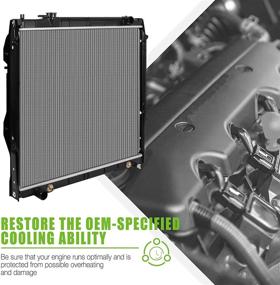 img 1 attached to SCITOO Radiator Compatible 1995 2004 Toyota