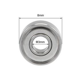 img 2 attached to 🔒 Enhanced Uxcell Groove Bearings: Double Shielded Power Transmission Solutions for Bearings