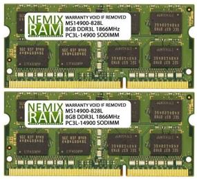 img 1 attached to NEMIX 2X8GB DDR3L 1866 Memory Retina