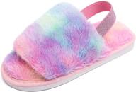 eccbox slippers toddler rainbow open numeric_12_point_5 logo