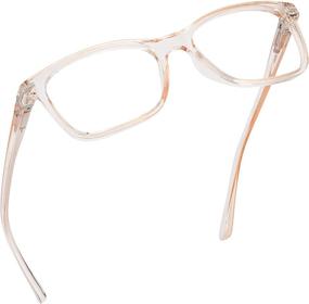 img 4 attached to 👓 Maximize Comfort and Protect Eyes with Readerest Blue Light Blocking Reading Glasses (Blush, 1.50 Magnification)