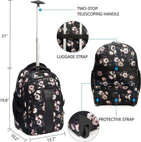 img 3 attached to 💧 Water Repellent Overnight Backpack with Computer-Friendly Design