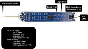 img 2 attached to 🔍 EEEEE UNO R3 Logic Probe & UNO R3: ATMEGA328P ATMEGA16U2 Digital Logic Tester | Arduino IDE Compatible