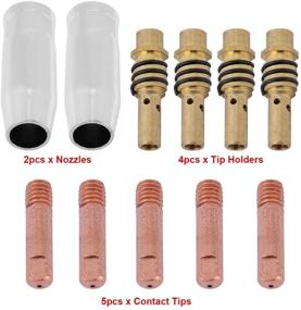 img 2 attached to 🔍 Optimized Search: 11-Piece Contact Nozzle Tip Holder Kit for 15AK MIG Welding Torch