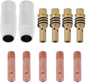 img 4 attached to 🔍 Optimized Search: 11-Piece Contact Nozzle Tip Holder Kit for 15AK MIG Welding Torch