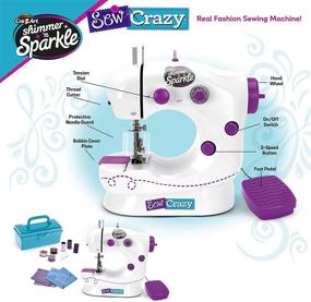 img 3 attached to 🧵 Sew Crazy Sewing Machine with Magic Sequin Headband: The Ultimate New Addition!