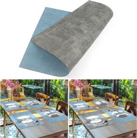 img 2 attached to Ultimate Protection: Resistant Placemats – Waterproof & Non-Slip LQI