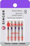 singer universal topstitch machine needles logo