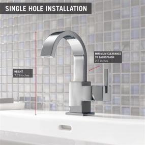 img 2 attached to Bathroom Faucet Assembly - Single Handle 553LF: A Superior Choice for All Your Plumbing Needs