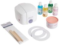 experience salon-grade hair removal with satin smooth professional single wax warmer kit logo