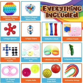 img 3 attached to Princeplay Sensory Fidget Packs Toys