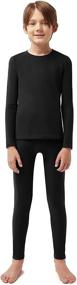 img 4 attached to SIORO Thermal Underwear Double Fleece Outdoor Recreation and Hiking & Outdoor Recreation Clothing