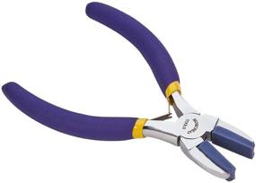 img 3 attached to 🔧 BENECREAT Double Nylon Jaw Wire Forming Pliers with Blue Adhesive Jaws - Ideal for DIY Jewelry Making Hobby Projects (Box Joint Construction)