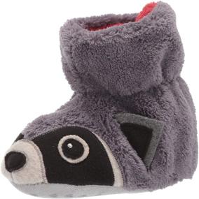 img 4 attached to 🐾 Adorable Easy Critter Bootie Slipper Shoes for Toddler Boys: Comfort and Fun Combined!