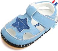 👞 stylish and comfortable lonsoen leather sandals for toddler boys логотип