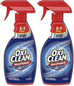 img 2 attached to OxiClean MaxForce Laundry Stain Remover Twin Pack - 16 Fl. oz.