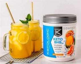 img 2 attached to 🍊 KetoLogic BHB Exogenous Ketones Powder + Electrolytes + Patented goBHB®: Maximize Results with this Ketones Drink for Women & Men - 30 Servings - Orange Mango Flavor