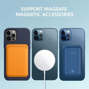 img 2 attached to Магнитные металлические кольца WANNAP для беспроводной зарядки Apple MagSafe на чехле для iPhone 13 12/Mini/Pro/Max - 5 шт. теплый белый с клеевой лентой 3M