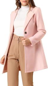 img 4 attached to 🧥 Stylish Allegra X Large Women's Coats, Jackets & Vests: Collarless Minimalist Mid-Length Collection