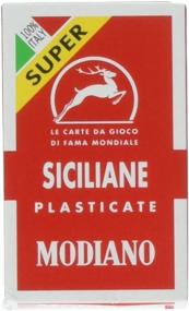 img 1 attached to Italian Sicilian Scopa Playing Modiano