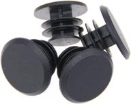 🚲 camvate handlebar bar end plugs caps - ideal for atb mtb bikes, bicycle cycles, and camera grips - 4 piece set logo