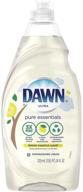 dawn pure essentials dishwashing liquid dish soap - value pack logo
