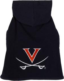 img 2 attached to Virginia Cavaliers Cotton Hooded Orange