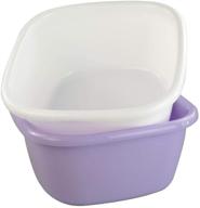 🚿 anbers wash basin, dish bins - 16 quart, pack of 2 logo