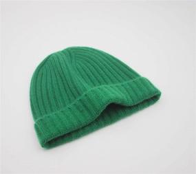 img 3 attached to 🎩 Luxurious 100% Cashmere Beanie for Men: Stay Warm with this Soft Mens Cashmere Hat, Perfect Gift in a Stylish Box