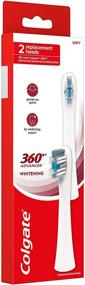 img 3 attached to 🪥 Enhance Your Dental Routine with Colgate 360 Advanced Whitening Electric Toothbrush Replacement Heads – 2 Count!