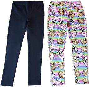 img 2 attached to Just Love 29614 10459 7 8 Jeggings Leggings Girls' Clothing