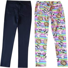 img 1 attached to Just Love 29614 10459 7 8 Jeggings Leggings Girls' Clothing