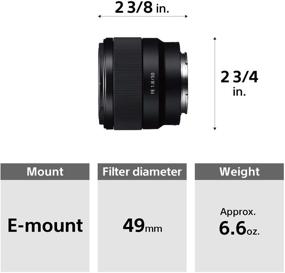 img 1 attached to 📷 Sony FE 50mm F1.8 Standard Lens (SEL50F18F/2) - Enhanced SEO-Friendly Product Name