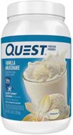 🥤 quest nutrition vanilla milkshake protein powder: high protein, low carb, gluten-free & soy-free - 48 ounce (pack of 1) logo