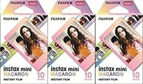 img 4 attached to 📸 Fujifilm Instax Mini Instant Macaron Film - 3 Value Set, 10 Sheets, Enhanced SEO