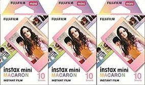 img 2 attached to 📸 Fujifilm Instax Mini Instant Macaron Film - 3 Value Set, 10 Sheets, Enhanced SEO