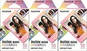 img 3 attached to 📸 Fujifilm Instax Mini Instant Macaron Film - 3 Value Set, 10 Sheets, Enhanced SEO