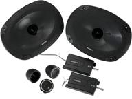 enhanced seo: kicker 46css694 6x9 car audio component full range stereo speakers set css69 logo