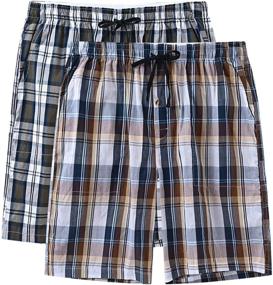 img 4 attached to 🩳 JINSHI Pajama Shorts with Convenient Pockets