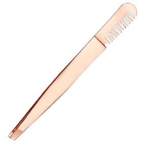 img 4 attached to Amaok Eyebrow Tweezer Comb Professional Shave & Hair Removal